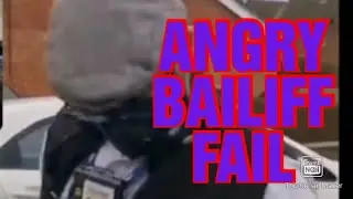 Angry Petulant Bailiff Owned Reaction Video - Bailiffs leave empty handed