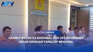 SAMBUT BULAN K3 NASIONAL, PLN UP3 SITUBONDO GELAR SIMULASI TANGGAP BENCANA