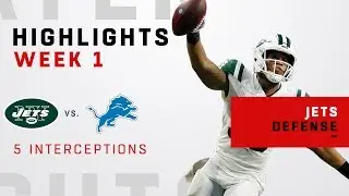 Jets Defense Racks Up 5 INTs!