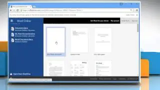 Как использовать Microsoft&reg; Word Online (Учебное пособие, часть 1)