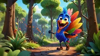 Five Floating Feathers in the Breeze | Gentle Counting Song for Kids | Nursery Rhymes and Baby Songs