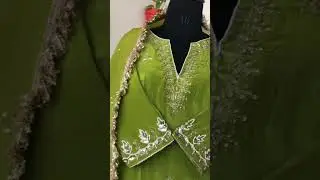 #punjabisuits #beautiful #trending #newdesignersuit #latestdesign #partywear #kadaiwalesuit #style