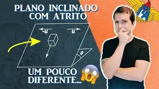 Plano inclinado com atrito (NÍVEL HARD) [física para olimpíadas, IME e ITA]