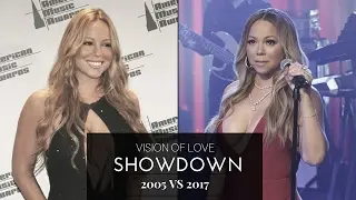 Vision Of Love (2005 vs 2017 SHOWDOWN) | Mariah Carey