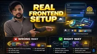 REAL E-COMMERCE FRONTEND SETUP 🔥 | Folder Structure, Shadcn UI & Redux | E-Commerce Series Ep.11