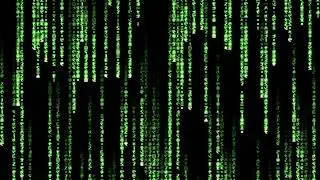 Matrix Classic Code Digital Rain HQ 2160p60 4K - 1 Hour