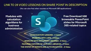 Microsoft Share Point - Working with colleagues using document libraries