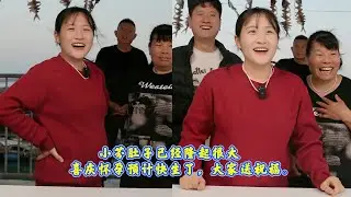 小芬肚子已经隆起很坚持卖货，喜庆怀孕预计快生了，大家送祝福。