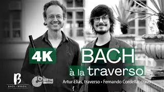 BACH BRASIL #2 - 'Bach à la Traverso' [4K Full Concert] com Arthur Elias e Fernando Cordella