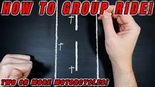 How To Ride With Other Motorcycles!