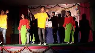 Class 9&10 Students Dance performance of SPRES,Nambol in Teacher's Day celebration 2019