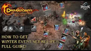 Drakensang Online - How to Get Winter Event Set Recipe? Full Guide! DSO