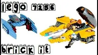 Brick It - Lego Star Wars 7256 Jedi Starfighter and Vulture Droid