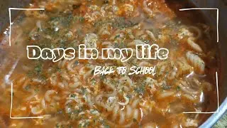 Days In My Life |What I eat ⟡🍽️₊˚⊹♡, back to school 📒♡| 