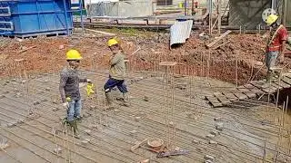Pembesian pondasi tangki 1000 ton
