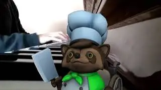 Overcooked theme on piano