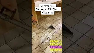 Did you know we clean bathroom tile for commercial and office buildings?