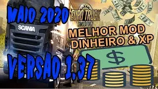Euro Truck Simulator 2- Como Colocar dinheiro + Xp Vers&atilde;o 1.37 Jeito Mais Facil- Maio 2020