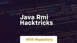 java rmi hacktricks
