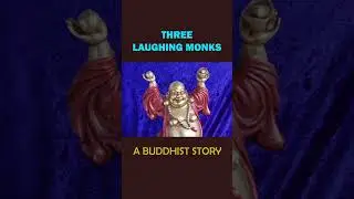 The story of three laughing monks।Buddhist story in Hindi shorts#motivation #zen