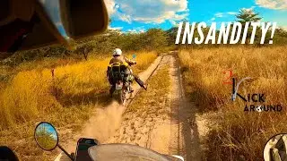 Riding Deep Sand at Camp Mavunje, Namibia Ep.19 - XR600R Africa Dual Sport Adventure 2022