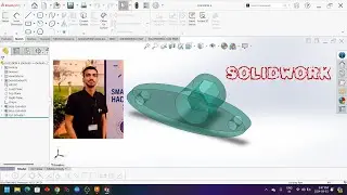 Section a part 1 SOLIDWORKS 2024 / CSWA || By AutoCAD wallah || Solidwork Tutorial 2024 ||