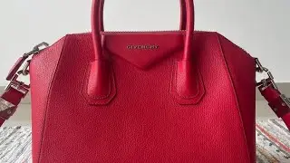 AUTH Givenchy Antigona Small Lipstick Red 2019 on iPhone 12 Pro