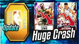 THE NBA 2K20 MyTEAM MARKET IS DOWN FOR THE MOST EXPENSIVE CARDS!! 2k Released Them In Token Packs!!