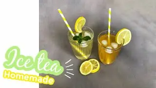 Recept: Zelfgemaakte ijsthee