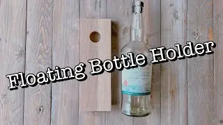 Floating Bottle Rack! for whiskey, spirits, wine, and anything else you can imagine! How to set up!￼