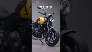 2026 Triumph Trident 660 Cosmic Yellow #triumph #trident660