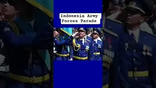 Indonesia Army Forces Parade #shorts #indonesia #military #parade #shortsviral