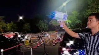 Beat the summer heat with a bubble gun and watch envy unfold