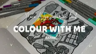 ASMR Colour With Me 🎨 | Coco Wyo Colouring Book | Real Pencil & Paper Sounds