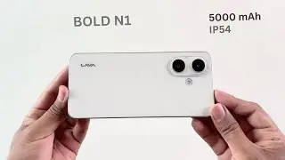 Lava Bold N1 Unboxing and Review | 5000 mAh battery | IP54