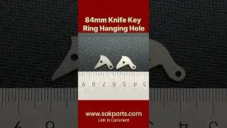 84mm Knife Key Ring Hanging Hole
