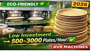 Areca Eco Friendly Paper Plate Making Machine In Hyderabad