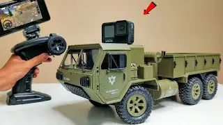 RC US Army Military Truck Fayee FY004A  Unboxing & Testing - Chatpat toy tv