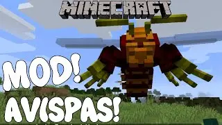 AVISPAS PELEONAS! Minecraft 1.16.4 MOD HORNETS!