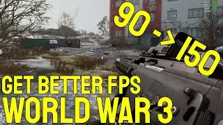 How to get BETTER FPS in World War 3 Closed Beta - simple PERFORMANCE FIX