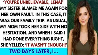 Blamed all her life, Lena exposes her sister&rsquo;s lie on vacation and finally takes her power back.