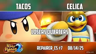 Tacos (Bandana Dee/Dedede) v Celica (Dedede/Fighter) Japan Kirby Fighters 2 Tournament Repairer_CS 7