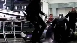 #AVENGERSENDGAME 2019 THANOS ATTACKING AVENGERS COMPOUND FINAL FIGHT