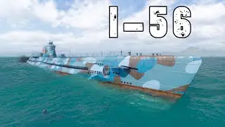 World of WarShips I-56 - 5 Kills 207K Damage