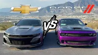 CORRI MI CAMARO SS CONTRA UN DODGE CHALLENGER(*V8 VS V8*)//Dani Universe//