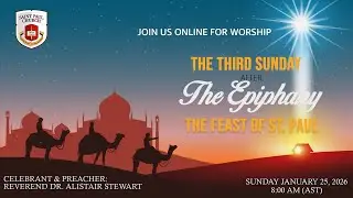 Third Sunday After Epiphany - January 25  2026 - THE FEAST OF ST. PAUL