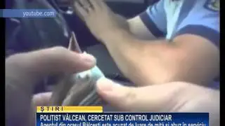 Politist valcean, cercetat sub control judiciar