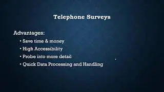 Telephone Survey