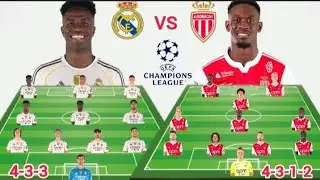 Real Madrid Vs As Monaco Potential Head To Head Line up with Mbappe in UCL Matchday 7 Season 2025/26