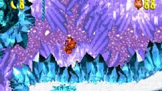 Donkey Kong Country (GBA) - Gorilla Glacier - Slipslide Ride